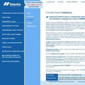 REF04, Fenestra